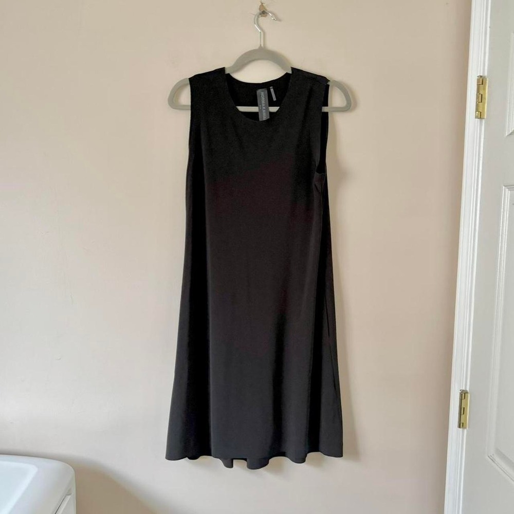Norma Kamali Black Dress Stretchy Medium Mini‎ Athletic